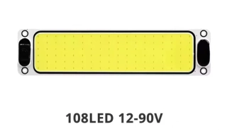 LED modul COB 108 Led 12-80V s vypínačem, 245x60mm
